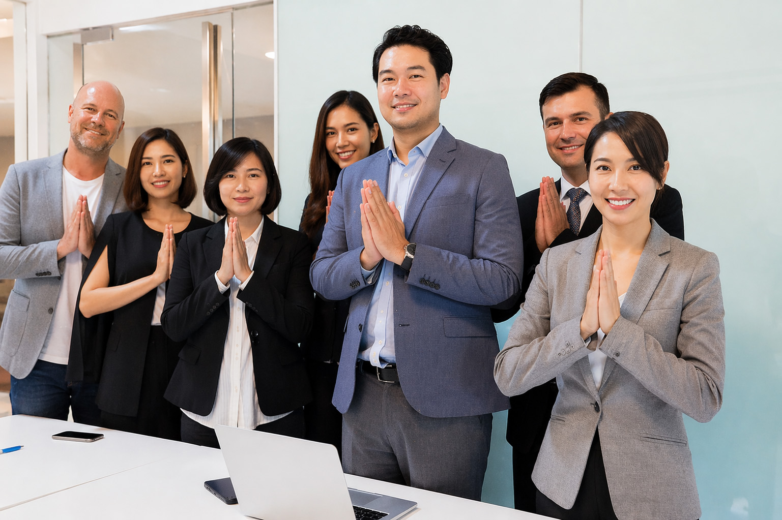 Ramon Stoppelenburg with a group training session — Southeast Asia